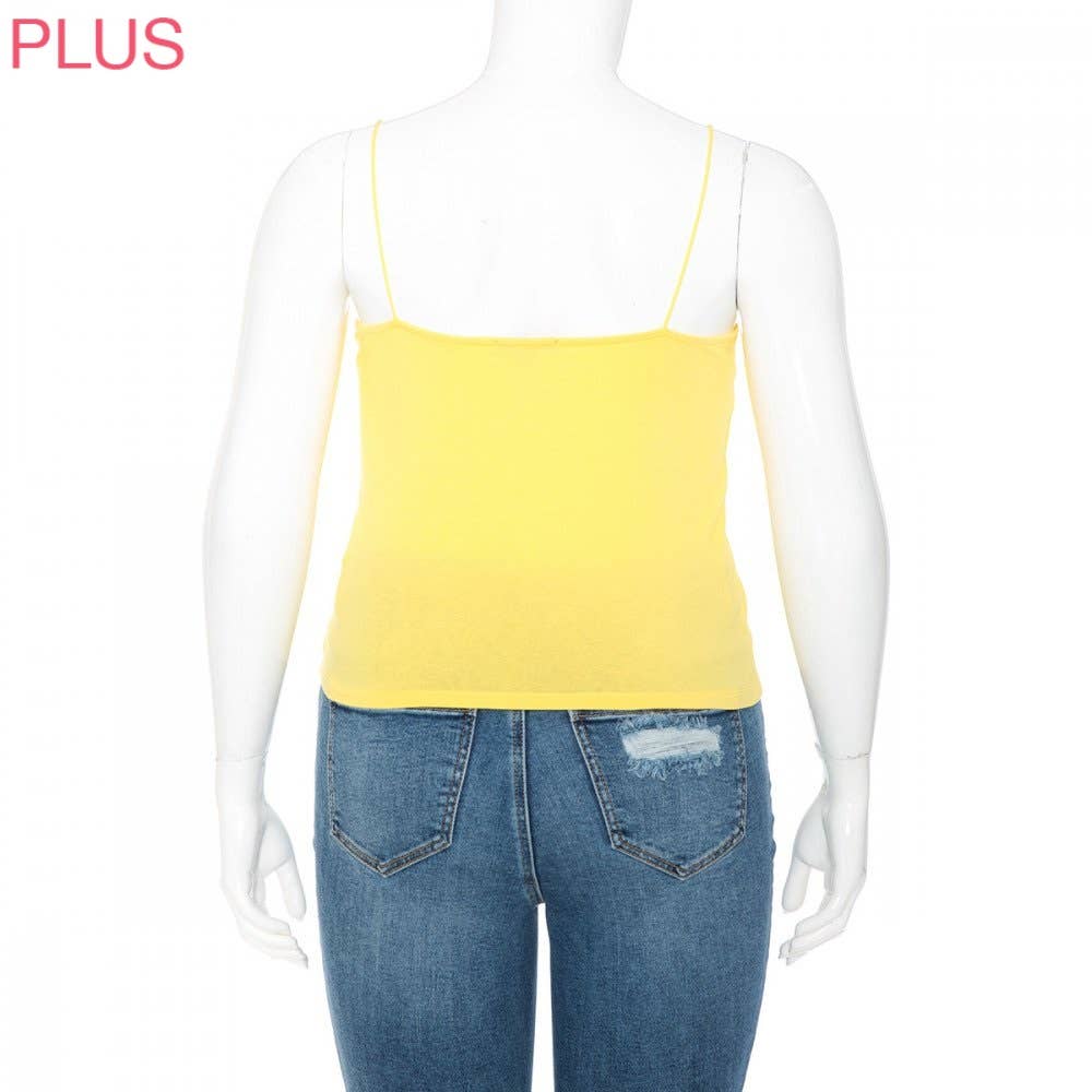 PLUS SKINNY STRAP TUBE BRAMI TOP
